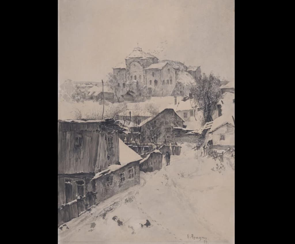 Sankt Sophia im Winter