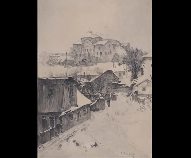 Sankt Sophia im Winter